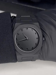 Original Black Arabic dial Aura watch
