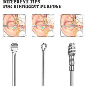 Ear Wax Cleaning Kit 6 Pcs ( Buy One Get One Free)