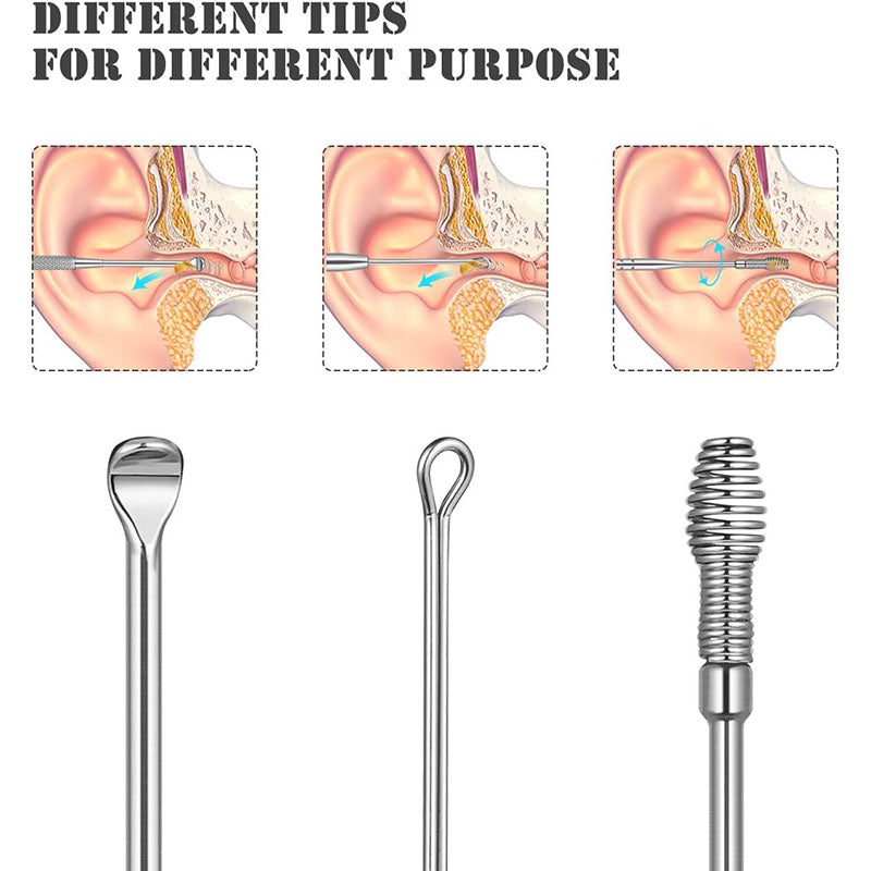 Ear Wax Cleaning Kit 6 Pcs ( Buy One Get One Free)
