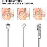 Ear Wax Cleaning Kit 6 Pcs ( Buy One Get One Free)