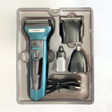 KEMEI 3 in 1 Professional Rechargeable Hair Clipper Trimmer & Shaver