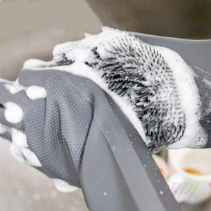 MagicScrub™ 4 Pcs Silicone Washing Gloves (Buy One Get One Free)