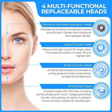 4 in 1 Derma Vacuum Suction Blackhead/Acne/Oil/Pore Cleaner 🌞💁‍♀️