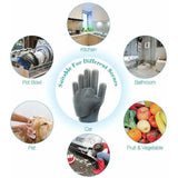 MagicScrub™ 4 Pcs Silicone Washing Gloves (Buy One Get One Free)