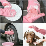 MagicScrub™ 4 Pcs Silicone Washing Gloves (Buy One Get One Free)