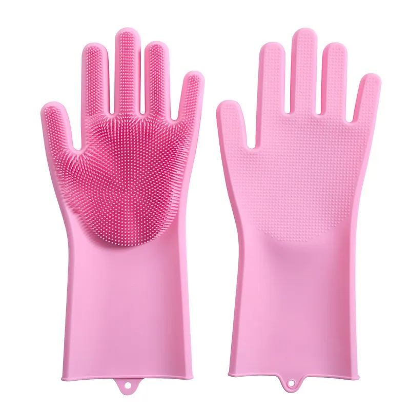 MagicScrub™ 4 Pcs Silicone Washing Gloves (Buy One Get One Free)